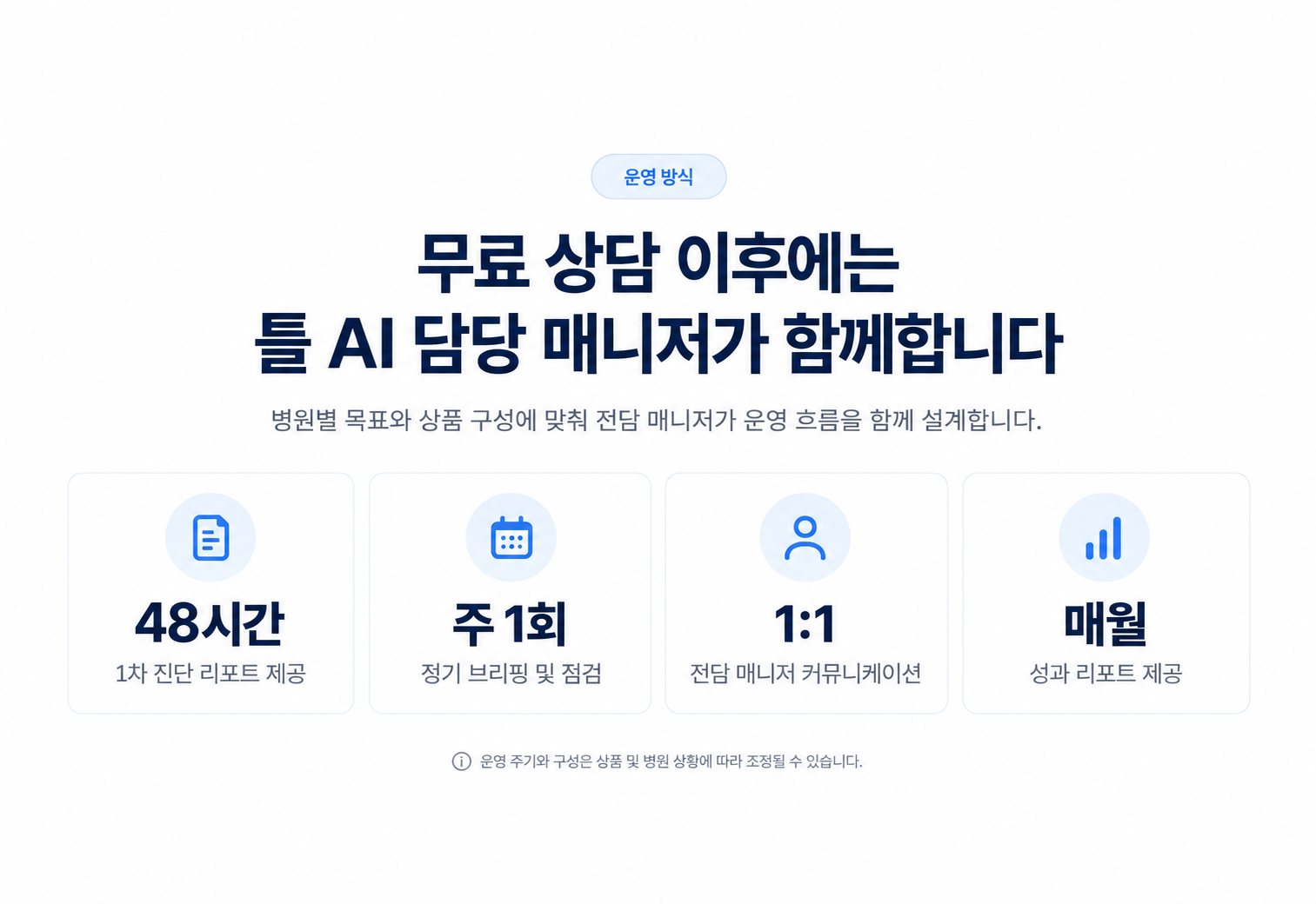 전담 매니저 안내